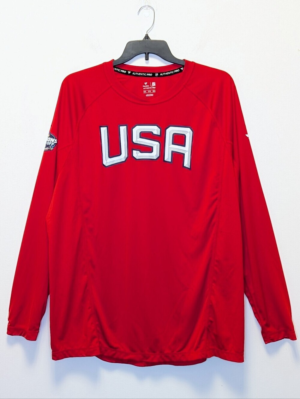 Fanatics Authentic Pro USA 2025 4 Nations Face-Off Shirt Men 2XL